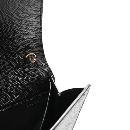 Grain De Poudre Uptown Chain Wallet Black