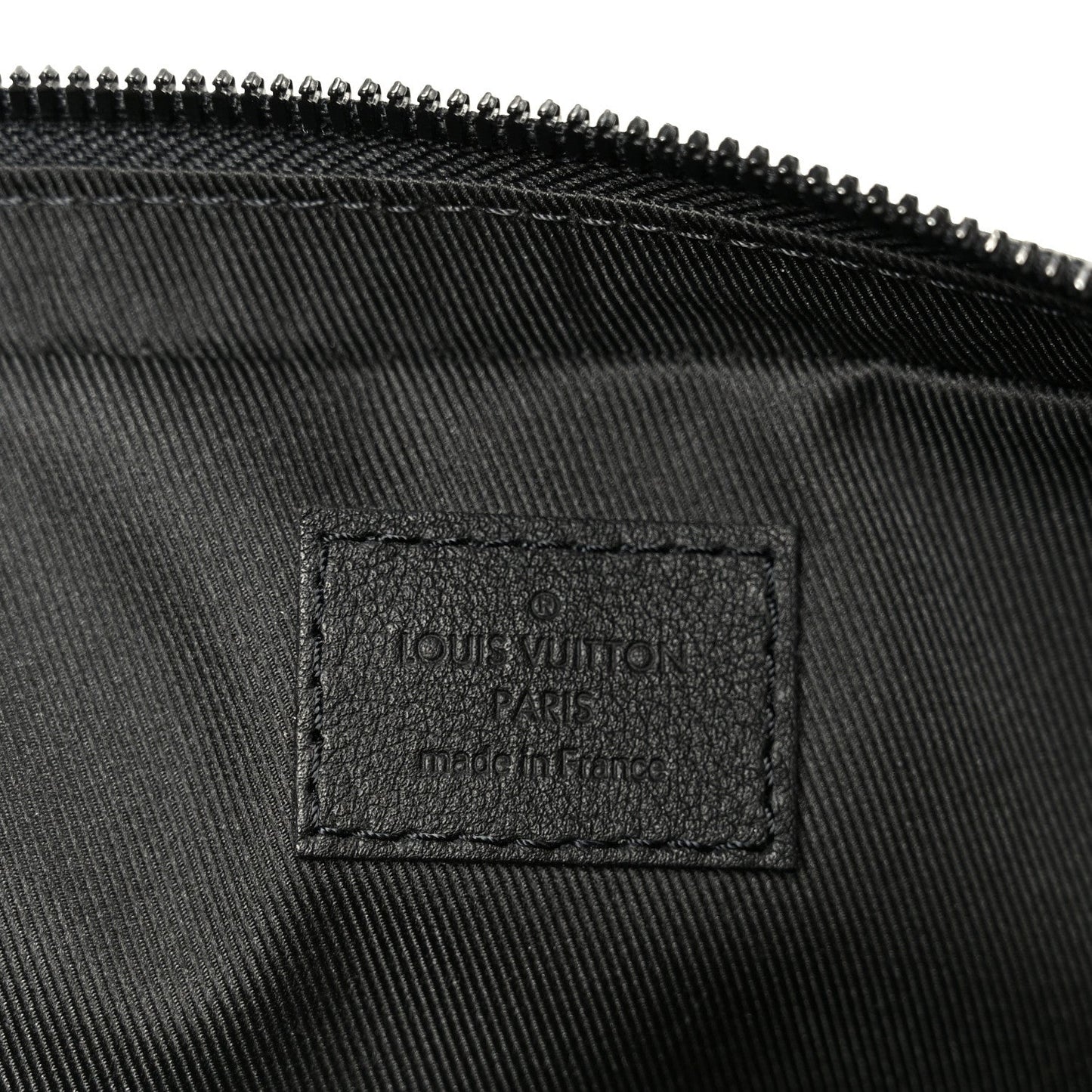 Calfskin Monogram Shadow Trio Messenger Black
