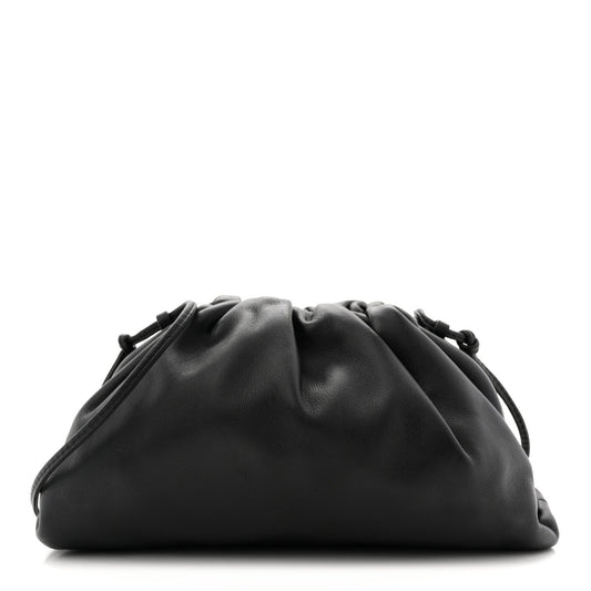 Butter Calfskin The Mini Pouch Black