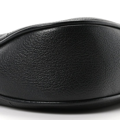 Goatskin Small Aphrodite Shoulder Bag Black