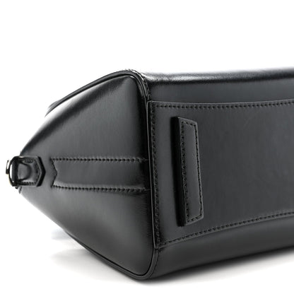 Shiny Lord Calfskin Mini Antigona Black