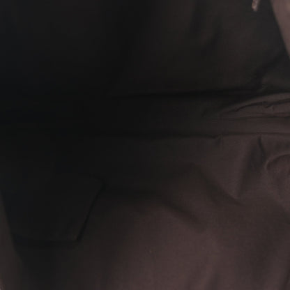 Monogram Large Abbey Tote Dark Brown