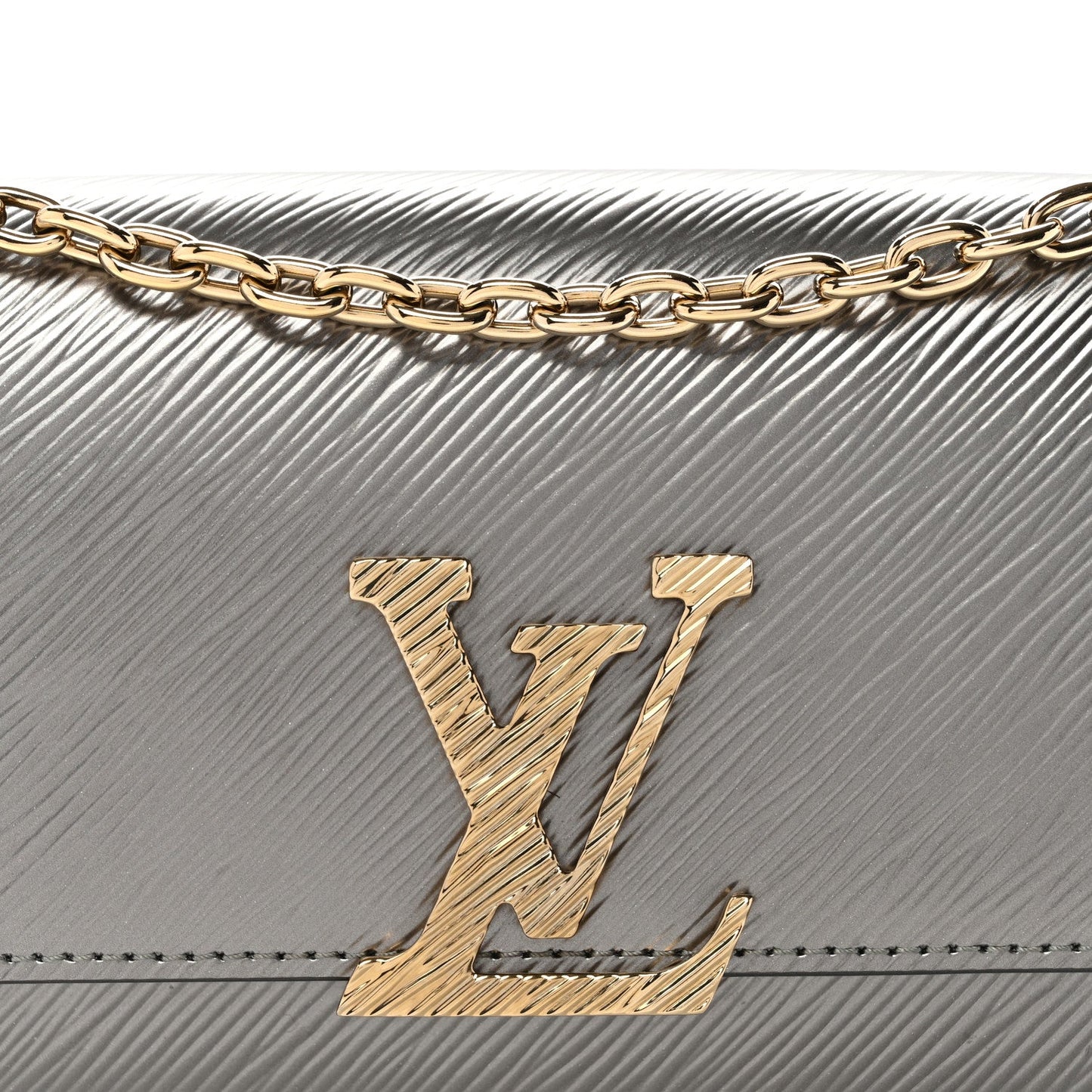 Epi Pochette Louise NM Gunmetal