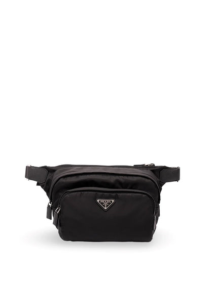 Prada Men Re-Nylon And Saffiano Leather Belt Bag