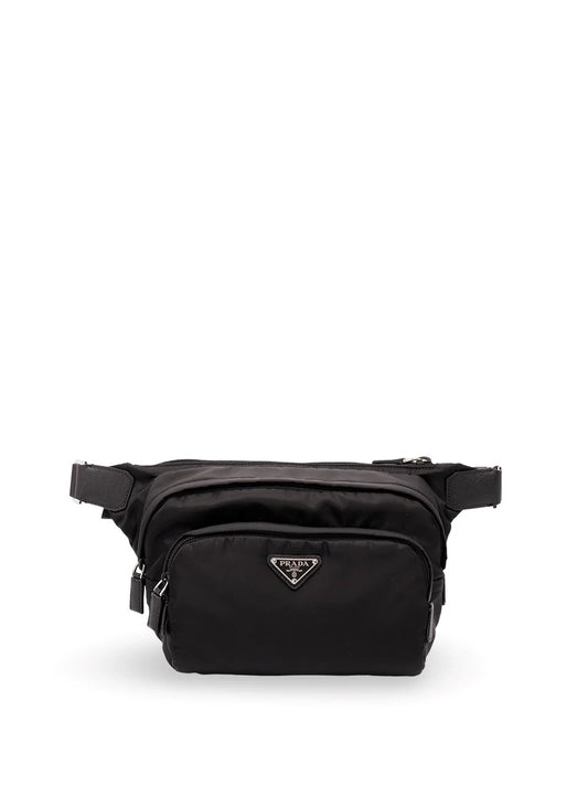 Prada Men Re-Nylon And Saffiano Leather Belt Bag