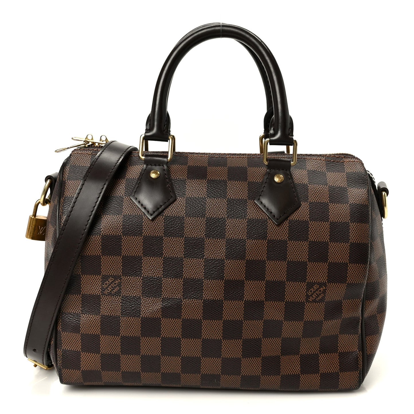 Damier Ebene Speedy Bandouliere 25