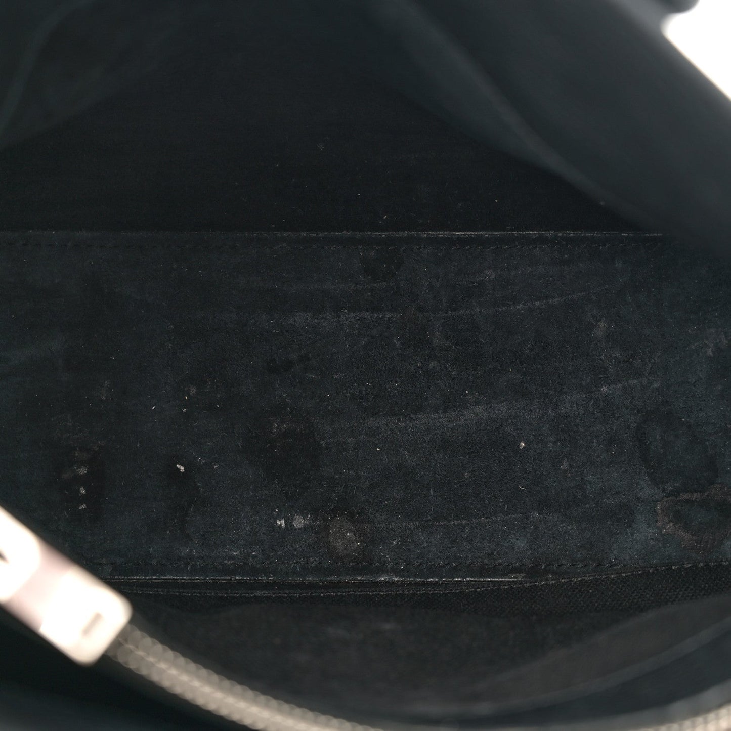 Grained Calfskin Baby Sac De Jour Souple Black