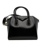Shiny Lord Calfskin Small Antigona Black