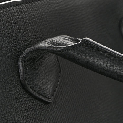 Grainy Calfskin House Check Large Banner Tote Black