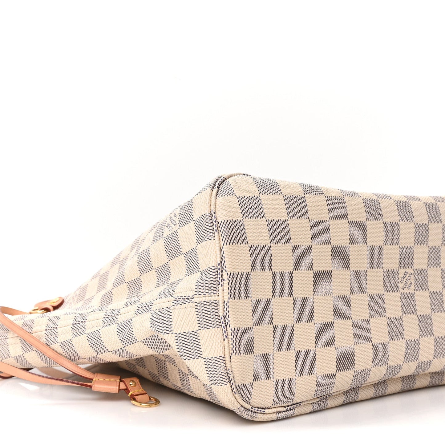 Damier Azur Neo Neverfull MM Rose Ballerine