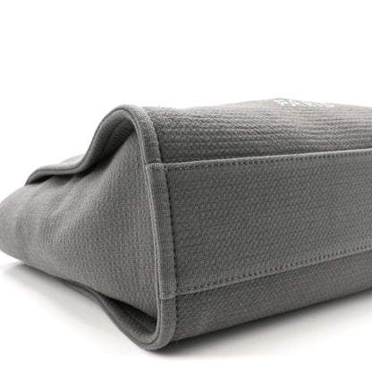 Mixed Fibers Small Deauville Tote Dark Grey