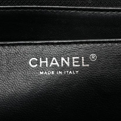 Caviar Maxi Single Flap Black
