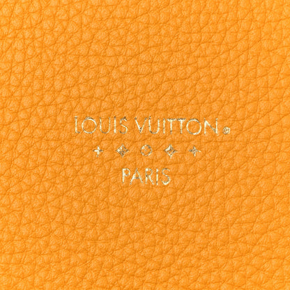 Grained Calfskin LV Pont 9 Soft PM Sunbeam