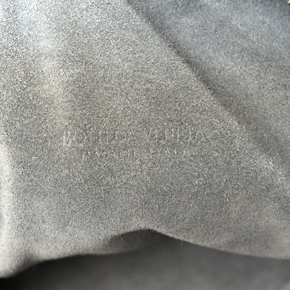 Suede Calfskin Intrecciato Teen Jodie Hobo Thunder