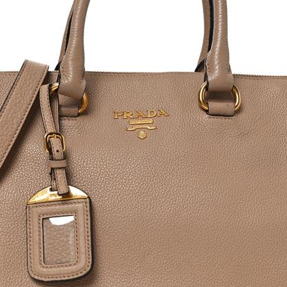 Vitello Phenix Shoulder Bag Cammeo