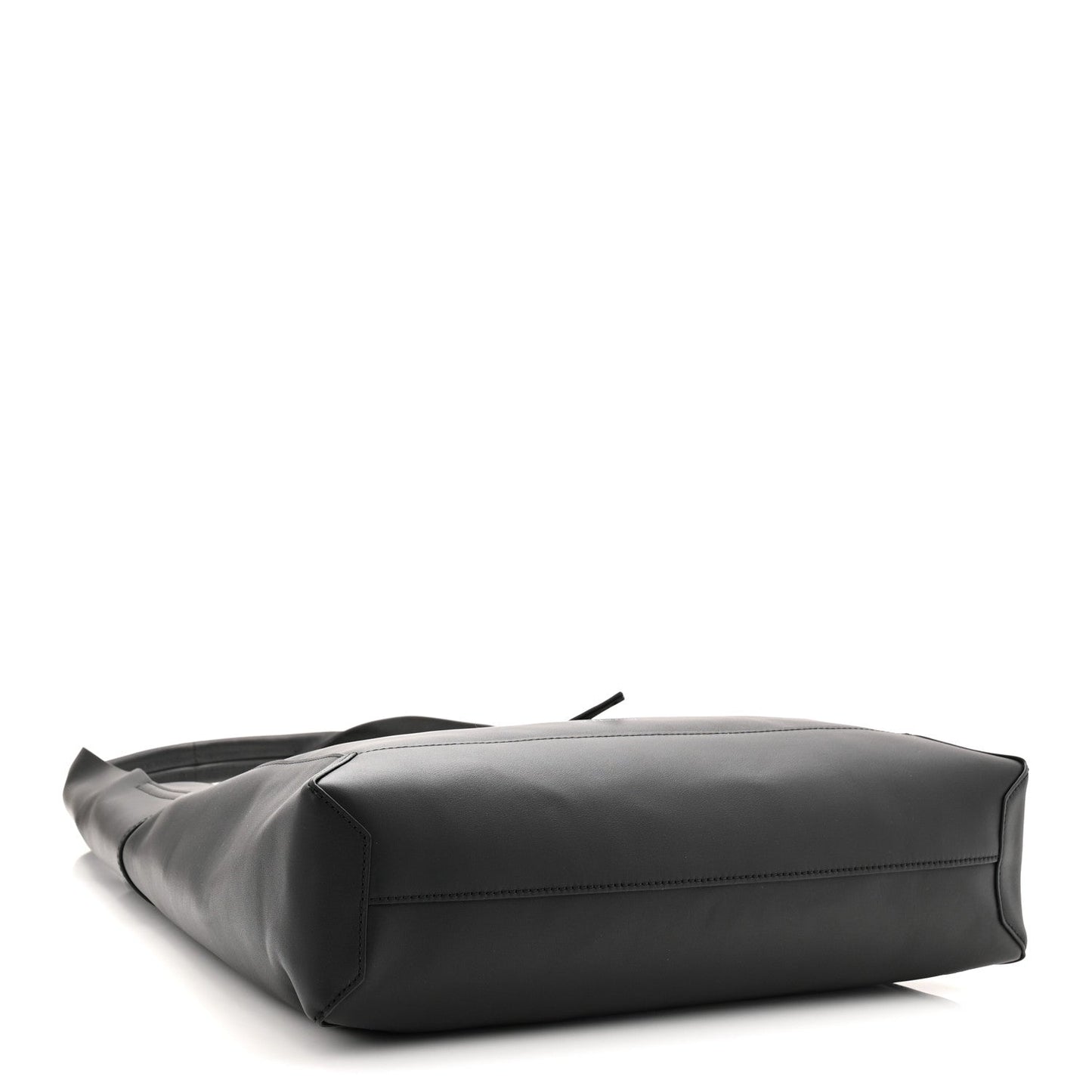 Calfskin Go Large Shoulder Bag Black