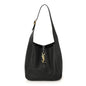 Smooth Calfskin Small Le 5 A 7 Soft Hobo Black