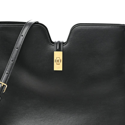 Smooth Calfskin Medium Camille 16 Soft Bag Black