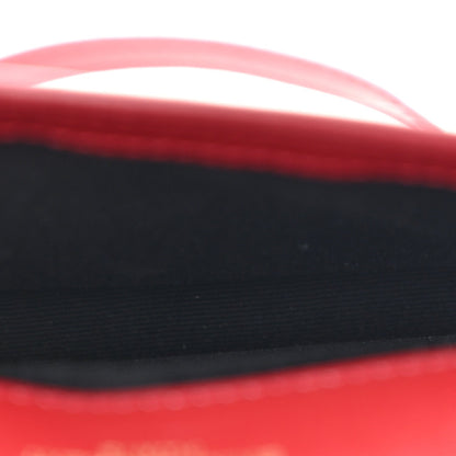 Smooth Calfskin Monogram Phone Holder Crossbody Opyum Red