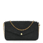 Empreinte Pochette Felicie Chain Wallet Black