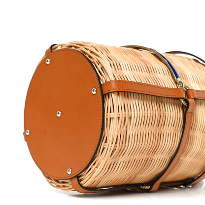 Wicker Bucket Bag Natural
