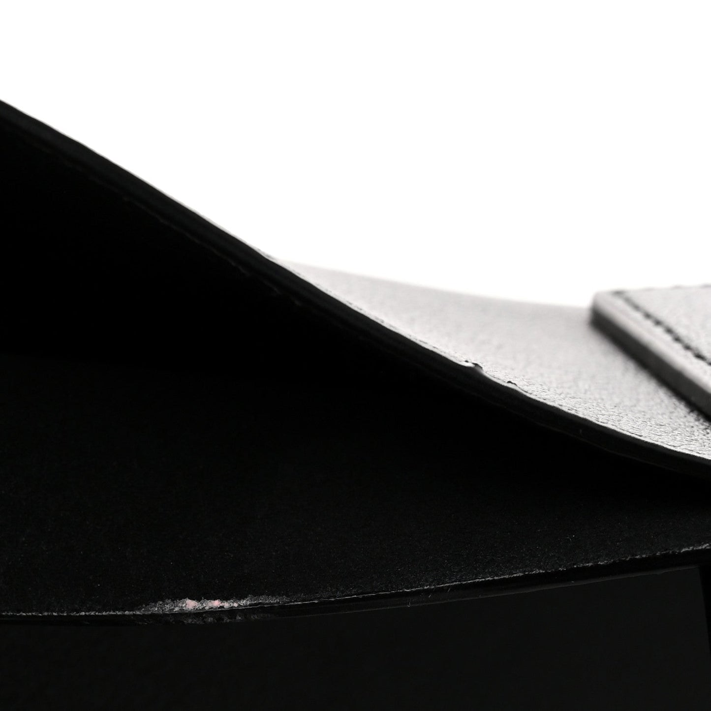 Calfskin Large Shopping Tote Black