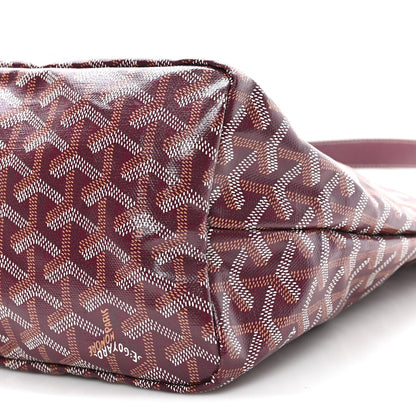 Goyardine Boheme Hobo Burgundy