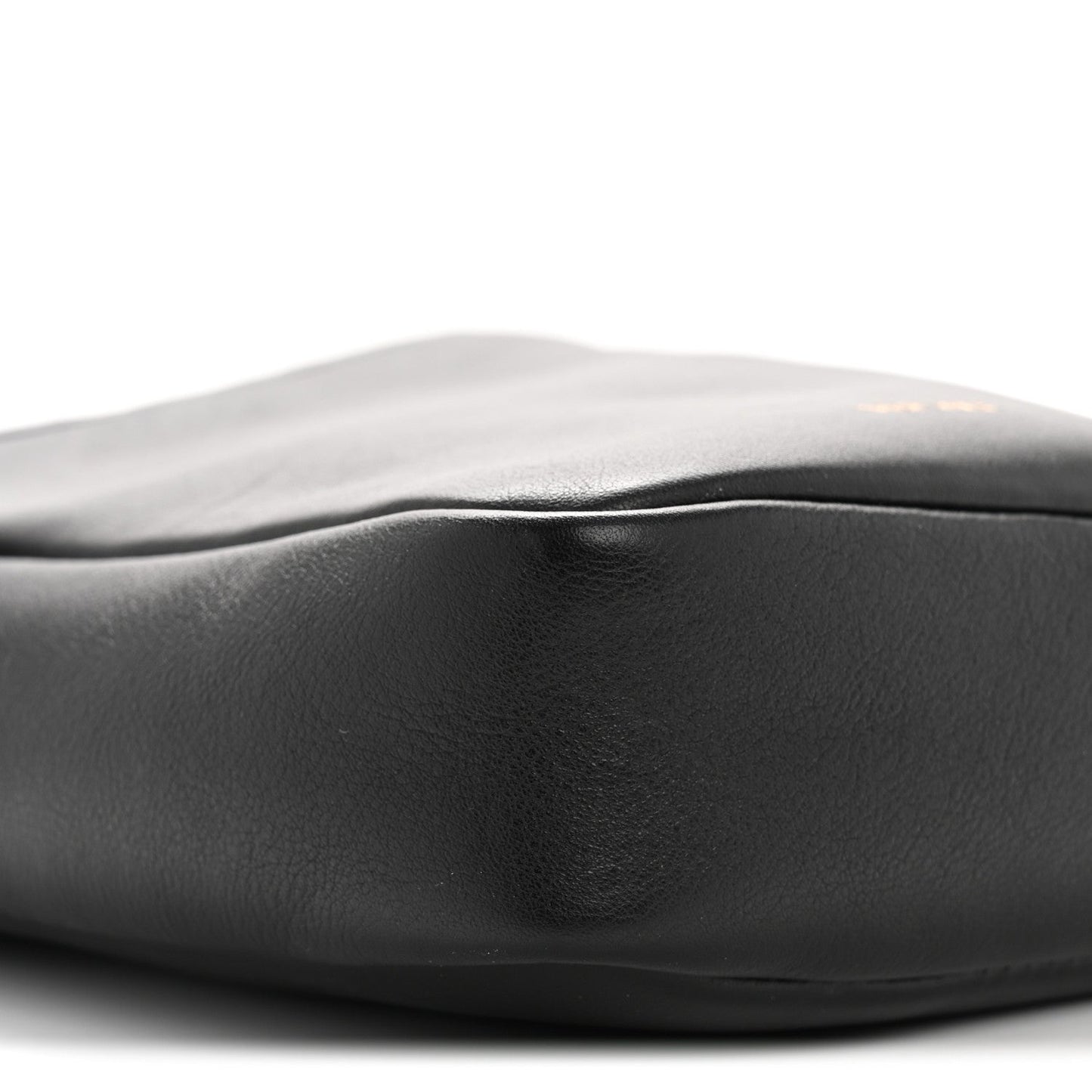 Calfskin Baroque Logo Messenger Bag Black