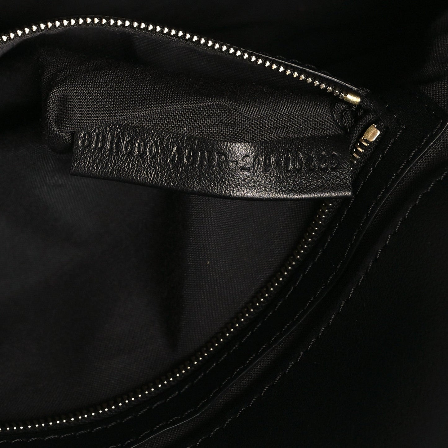 Shearling Vitello Dolce Macro FF 1974 Baguette Tobacco Black