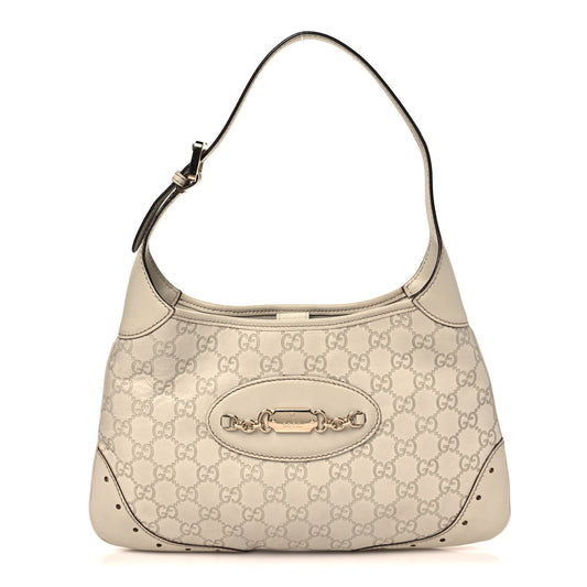 Guccissima Punch Hobo Off White