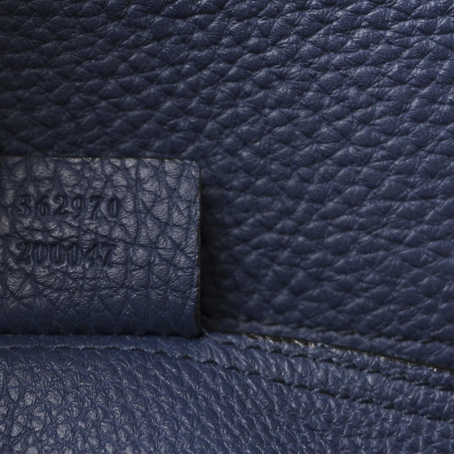Soft Calfskin Medium Jackie Top Handle Bag Classic Blue Marine
