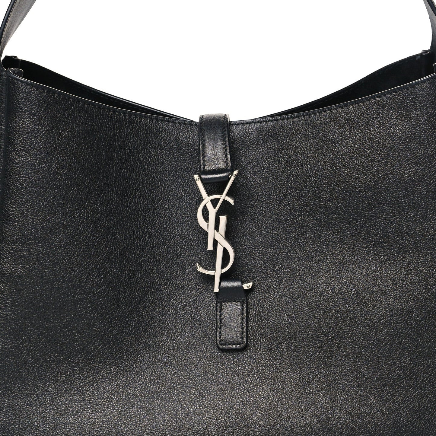 Supple Calfskin Large Le 5 A 7 Soft Hobo Black