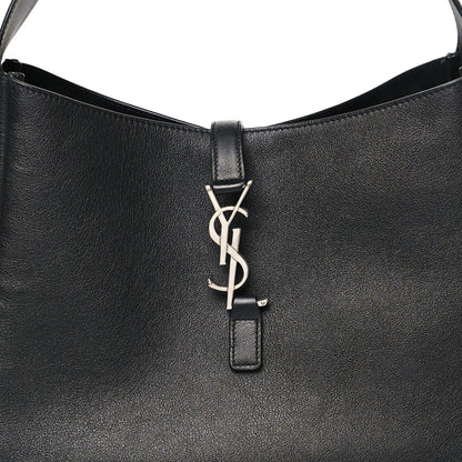 Supple Calfskin Large Le 5 A 7 Soft Hobo Black