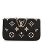 Empreinte Monogram Giant Felicie Pochette Black Beige