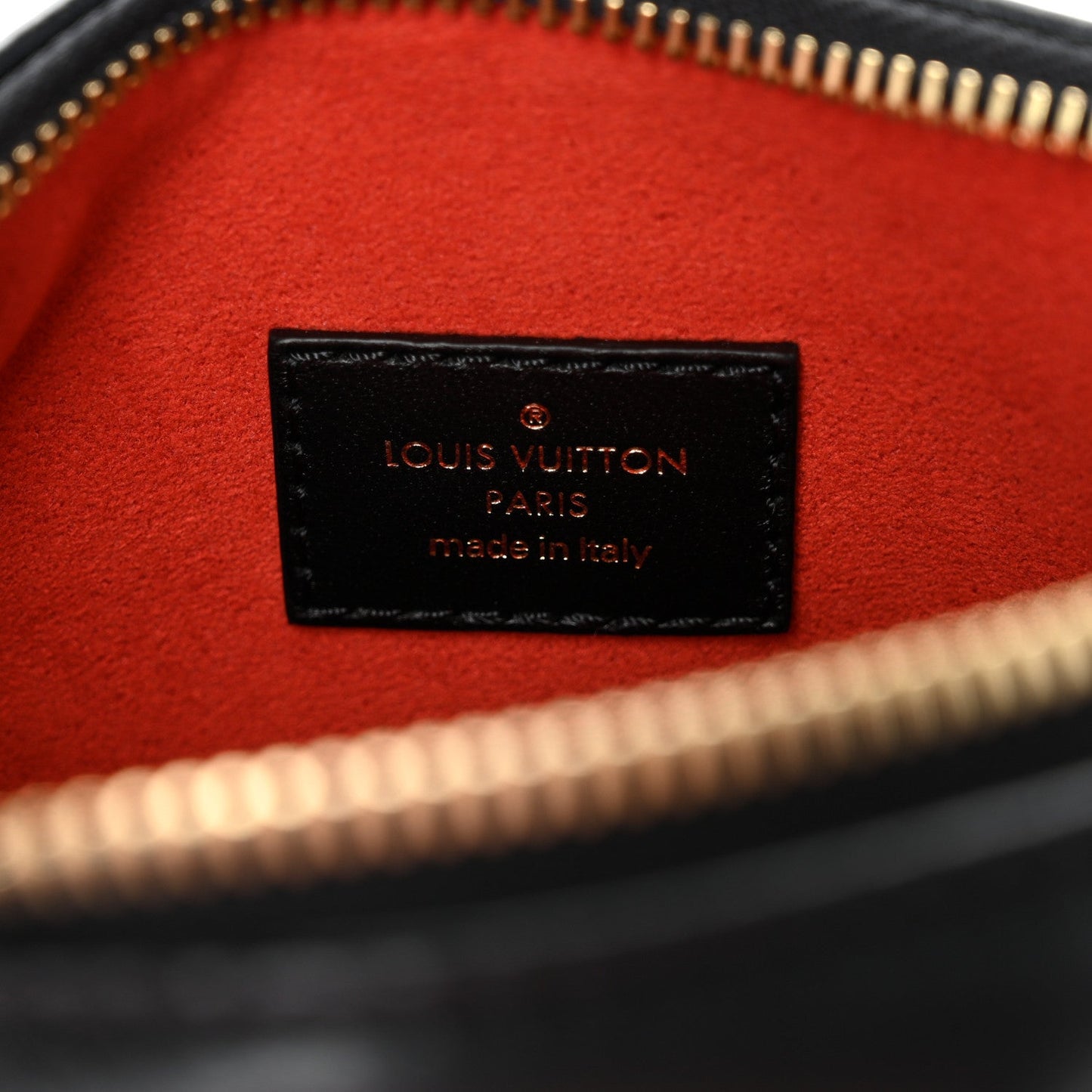 Lambskin Embossed Monogram Coussin BB Black