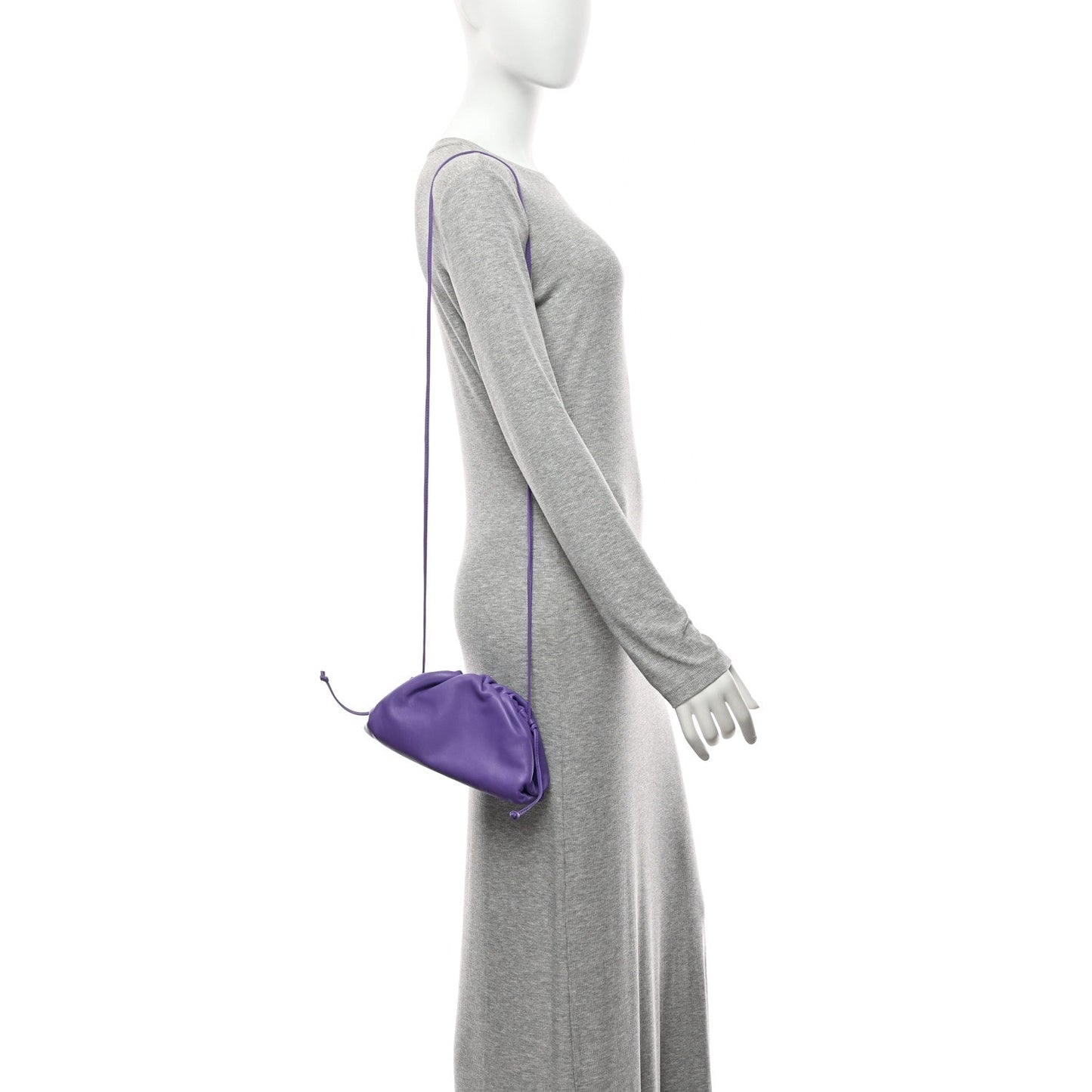Butter Calfskin The Mini Pouch Purple