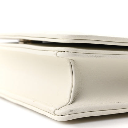 Lambskin Cannage Lady Dior Pouch Latte