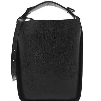 Calfskin Logo XS Tool 2.0 North-South Tote Black