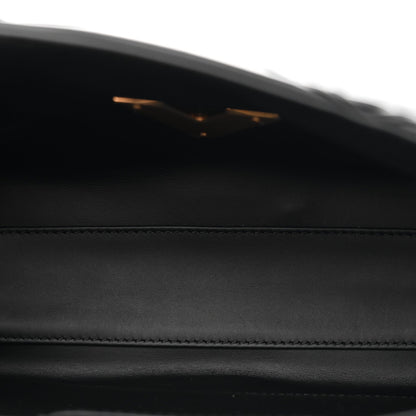 Lambskin Malletage Top Handle GO-14 GM Black