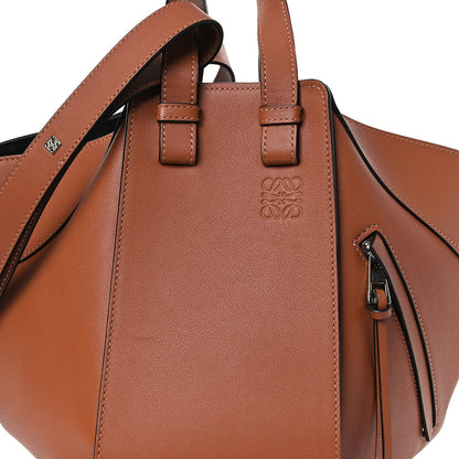 Calfskin Small Hammock Shoulder Bag Tan