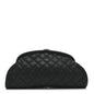 Caviar Quilted Timeless Clutch Black