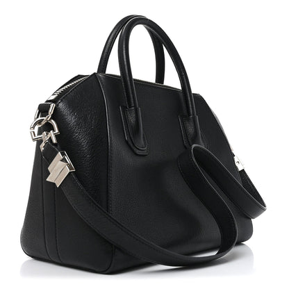 Sugar Goatskin Small Antigona Black