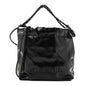 Shiny Calfskin Quilted Mini Chanel 22 So Black