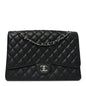 Caviar Quilted Maxi Single Flap Black