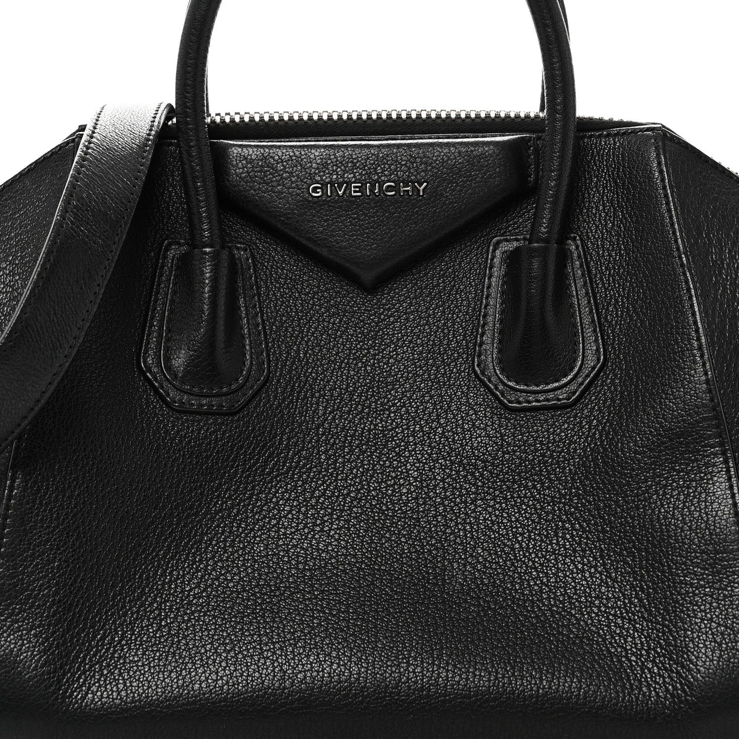 Sugar Goatskin Small Antigona Black