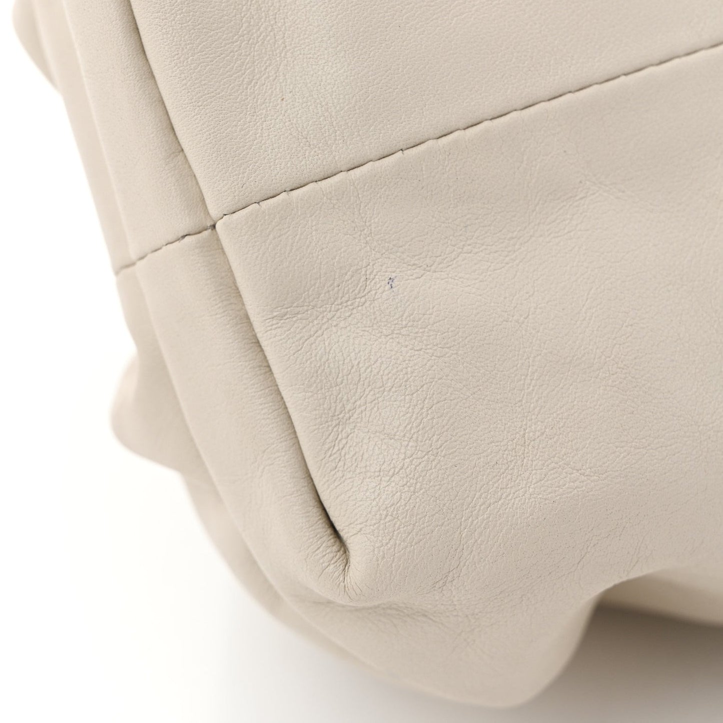 Smooth Butter Calf The Pouch Oversized Clutch Plaster