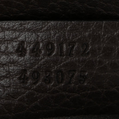 Monogram Flap Messenger Bag Beige Dark Brown