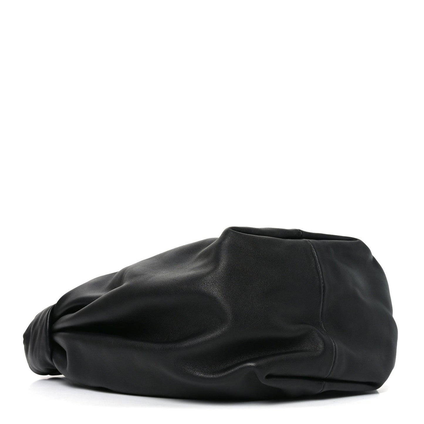 Calfskin Teen Double Knot Hobo Black