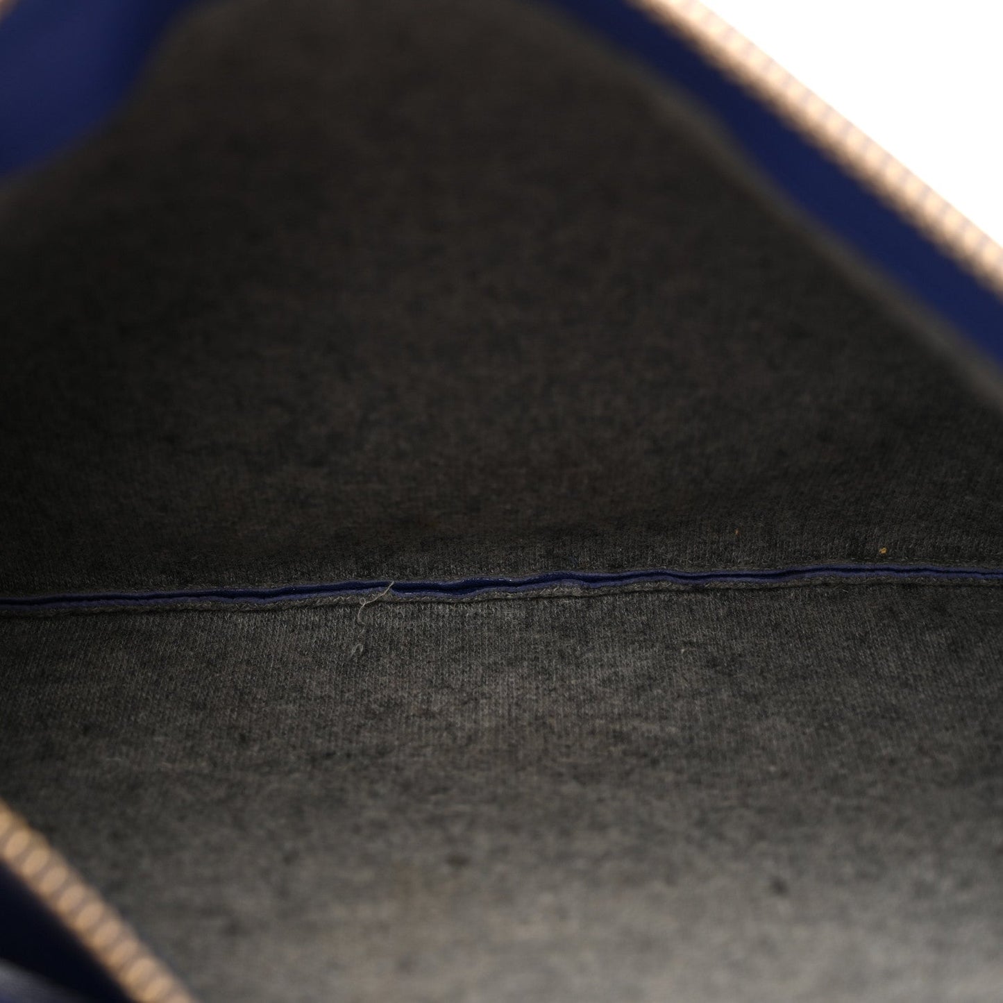 Lambskin Large Trio Crossbody Bag Indigo