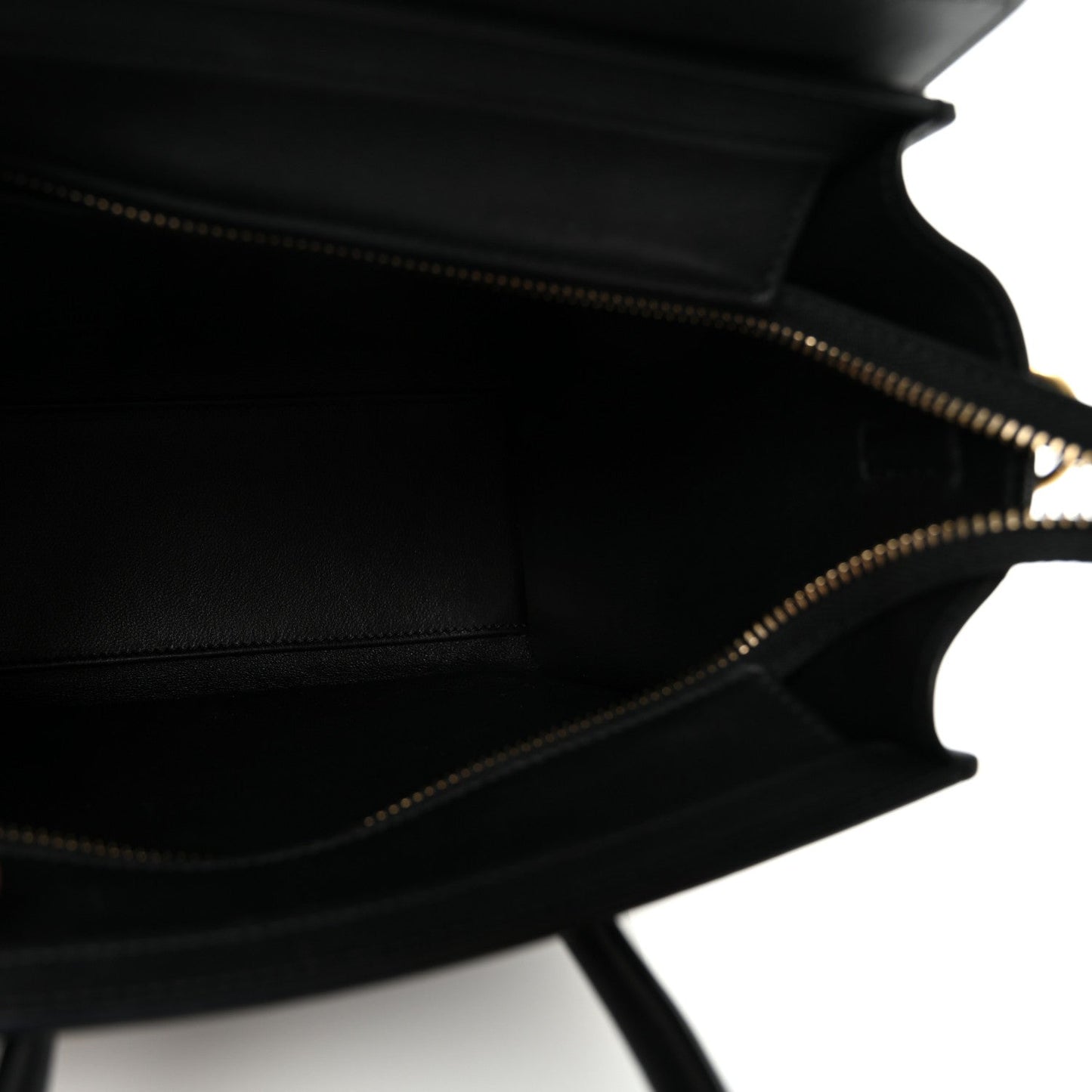 Smooth Calfskin Nano Luggage Black